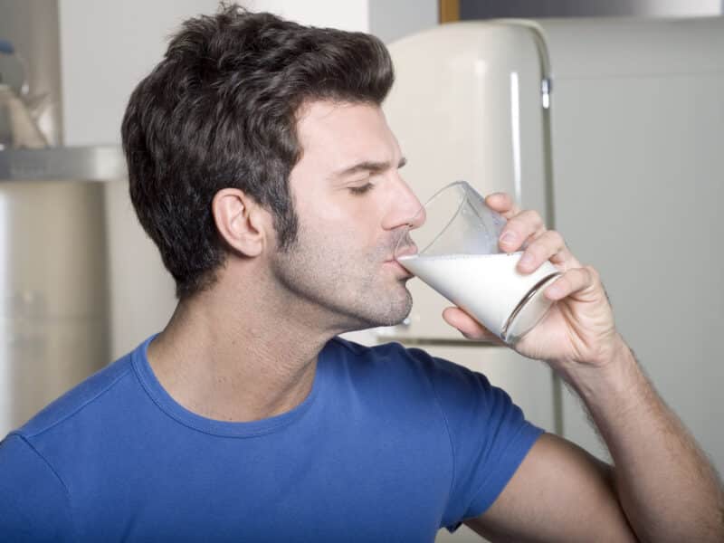 Drinking Milk